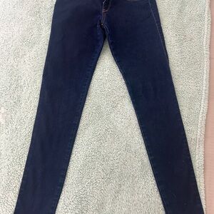 Express Dark Blue Skinny Jeans